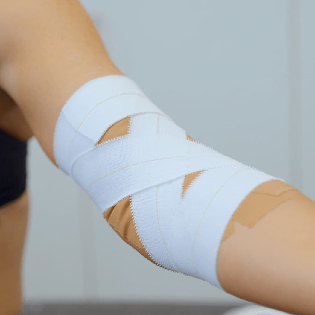 Elbow Hyper-extension taping