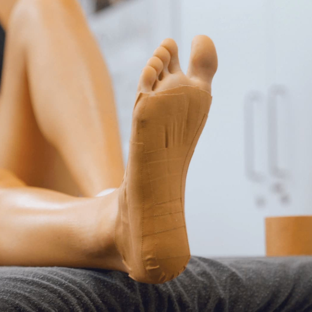 Moccasin Foot Taping Anti-Pronating Support