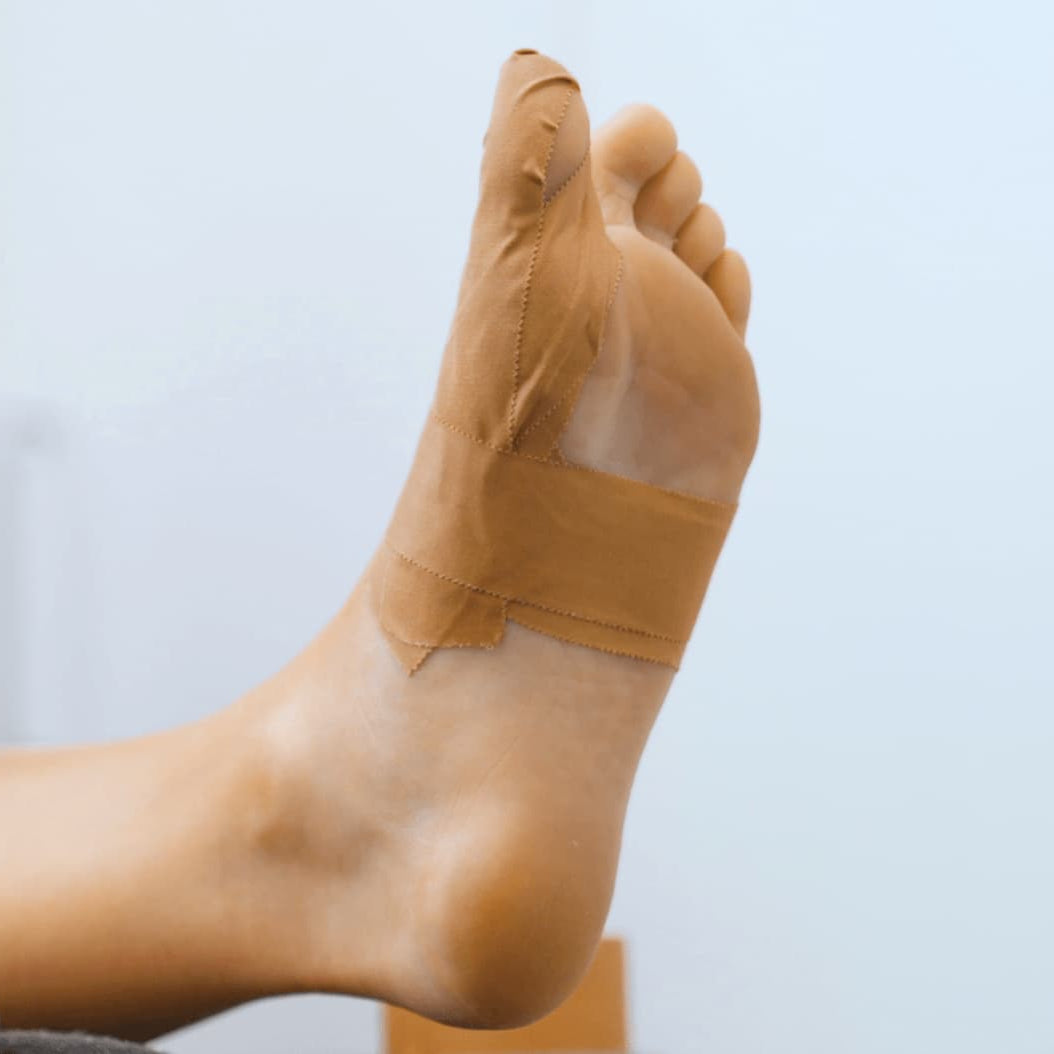 Turf Toe Taping Limit Excessive Movement in the big Toe (1st metatarsophalangeal joint)