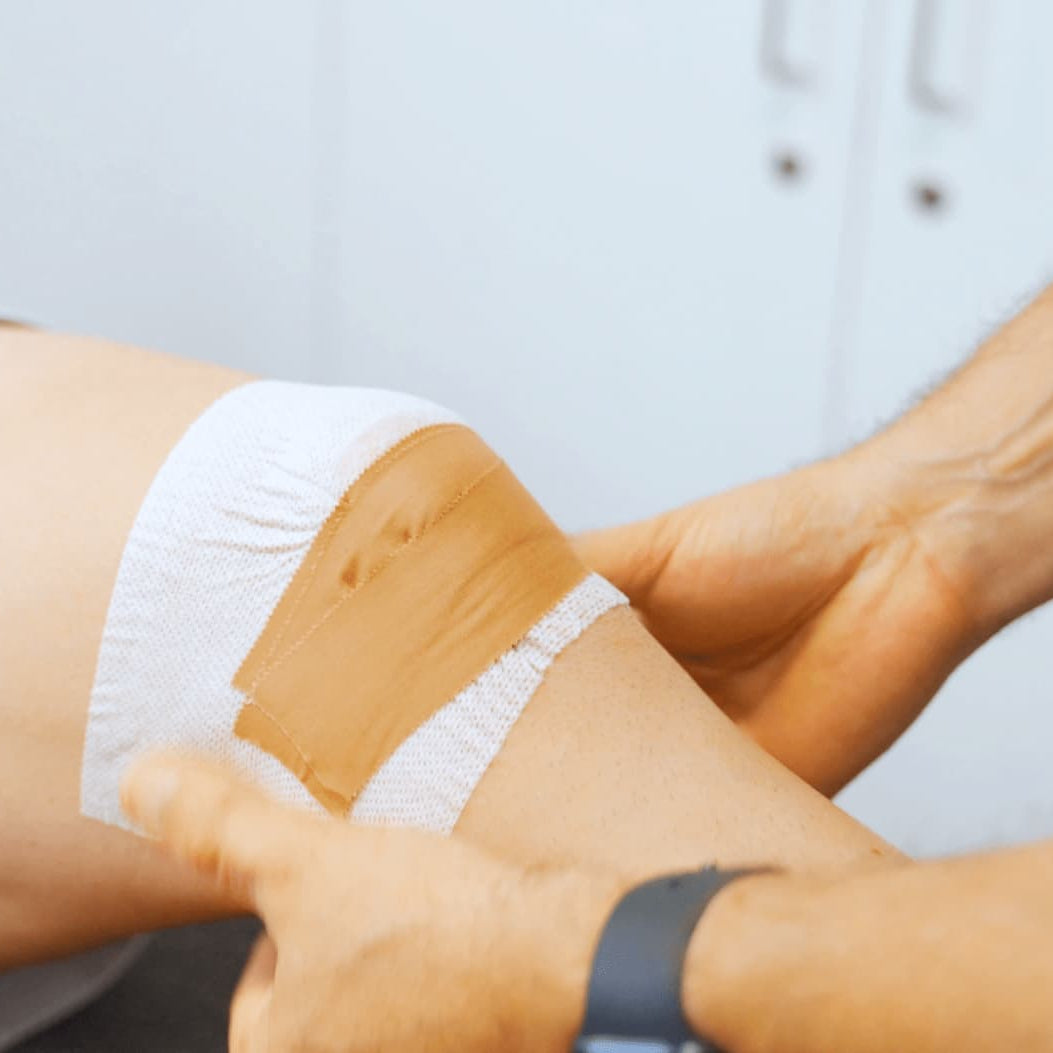 Knee Medial Ligament Taping