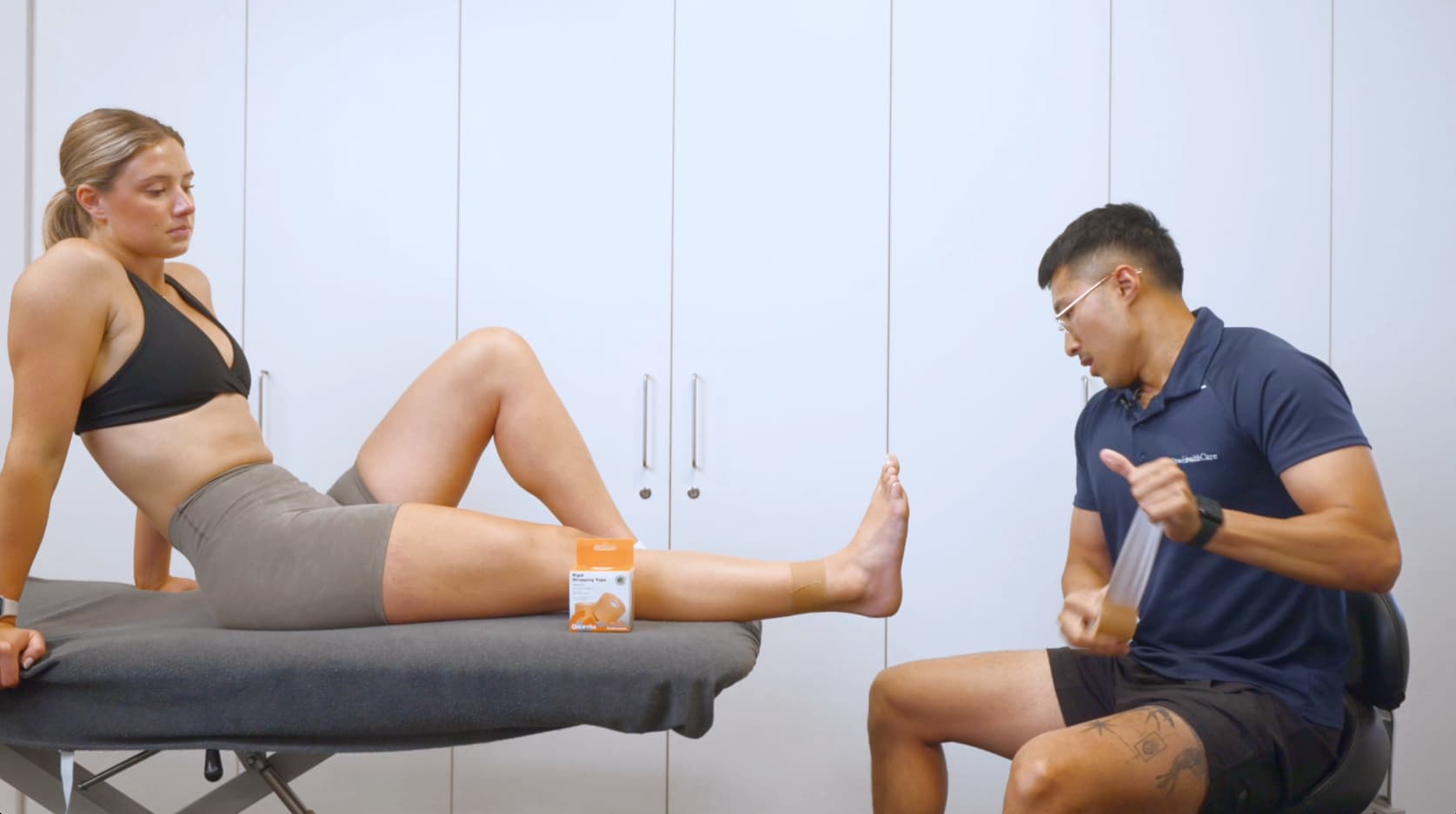 Ankle Stabilisation Taping – Inversion Sprain - GoLevita