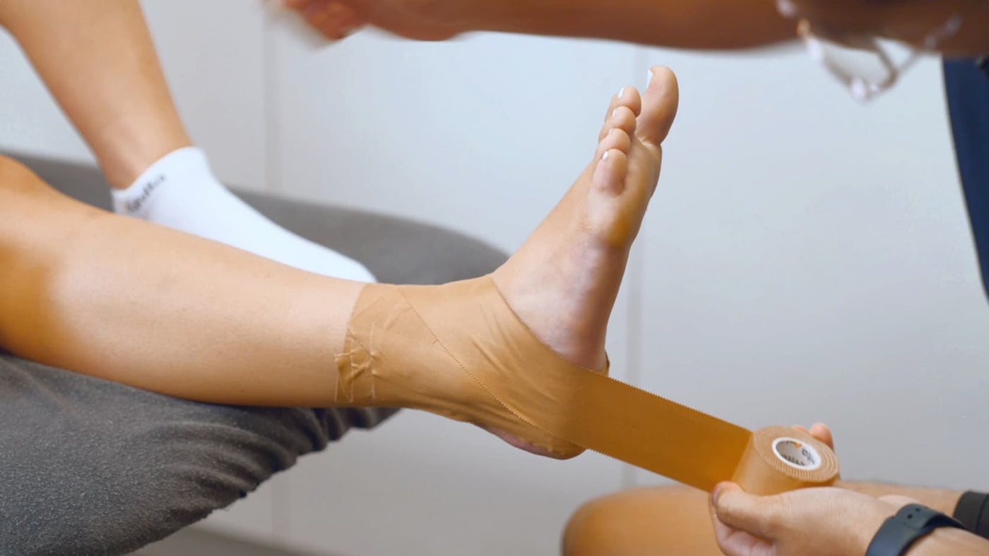 Ankle Stabilisation Taping – Inversion Sprain - GoLevita