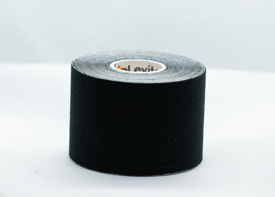 Black Kinesiology Tape Hypoallergenic | GoLevita
