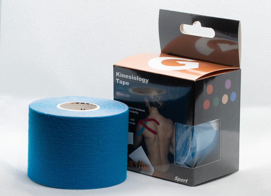 Blue Box Kinesiology Tape Hypoallergenic | GoLevita
