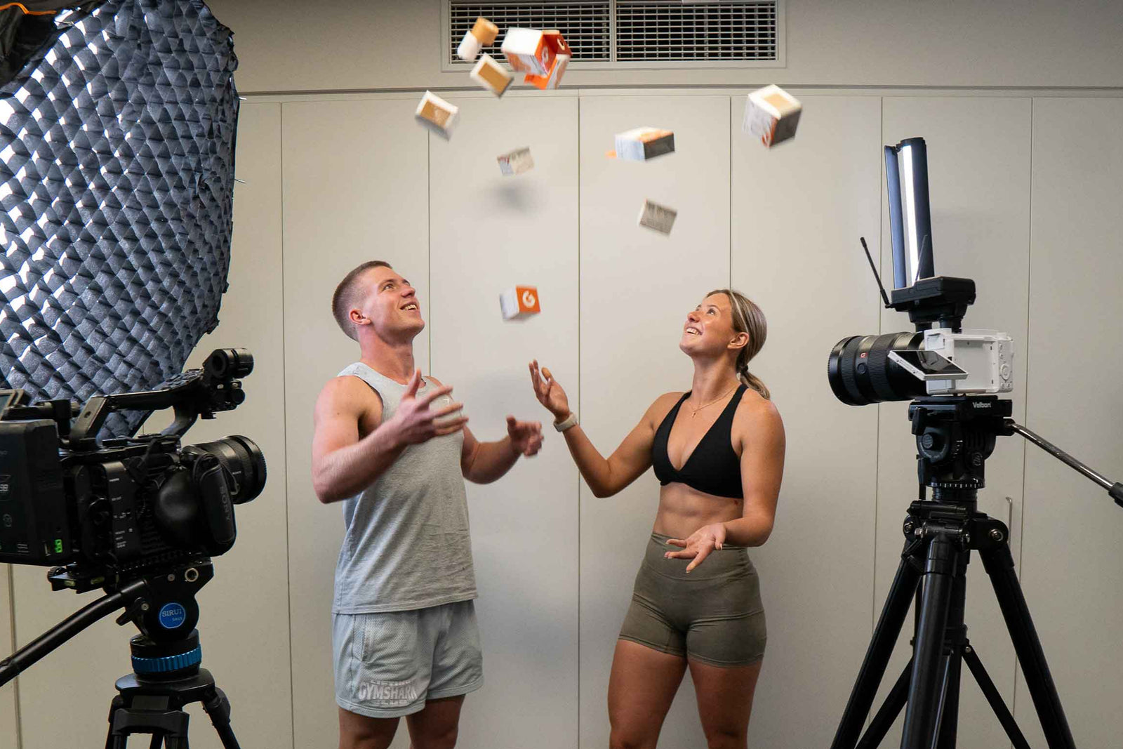 GoLevita's Story and photoshoot of strapping products