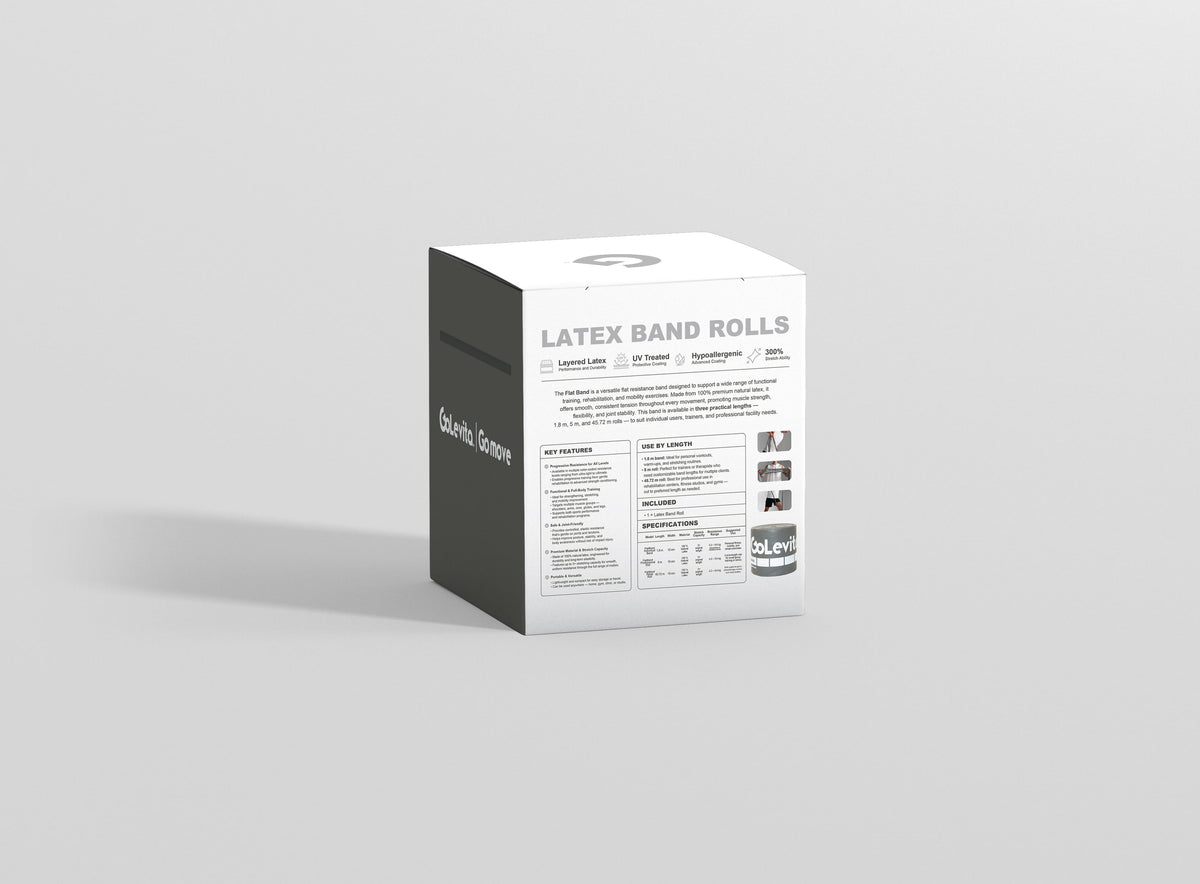 Bulk Flat Resistance Band Roll 45m