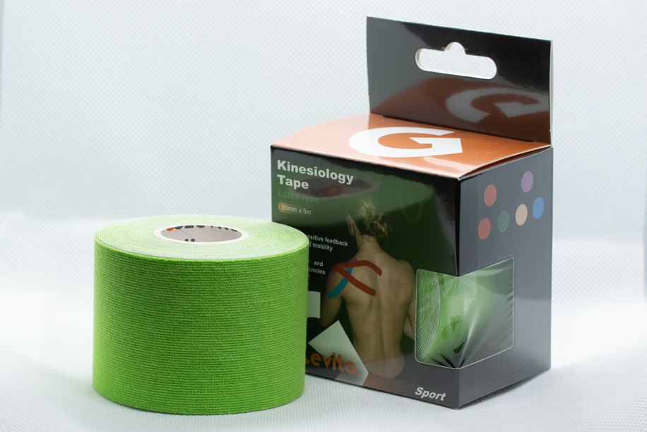 Kinesiology Tape Hypoallergenic 50mm x 5m | GoLevita
