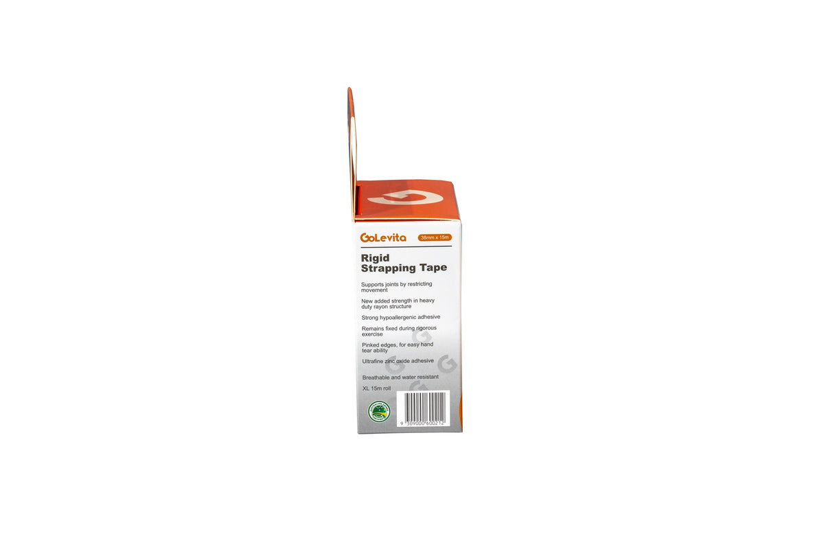Rigid Strapping Tape Hypoallergenic 38mm x 15m | GoLevita