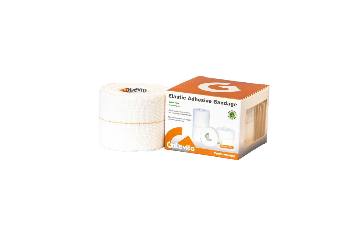 Elastic Adhesive Bandage Hypoallergenic 50mm x 5.0m | GoLevita