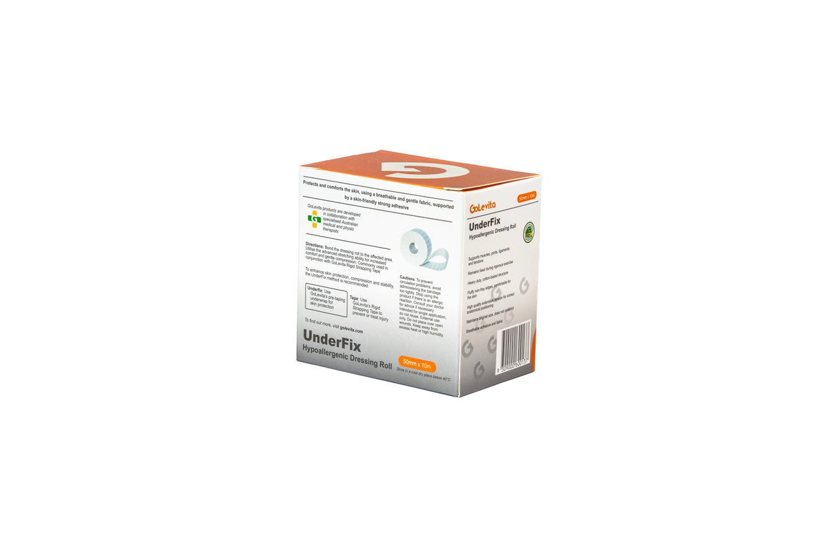 Dressing Roll Hypoallergenic 50mm x 10m | GoLevita UnderFix (PRO-WEAR)