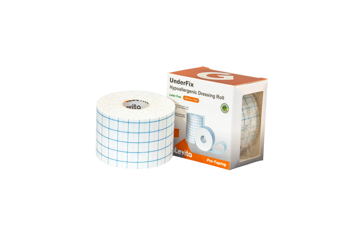 Dressing Roll Hypoallergenic 50mm x 10m | GoLevita UnderFix