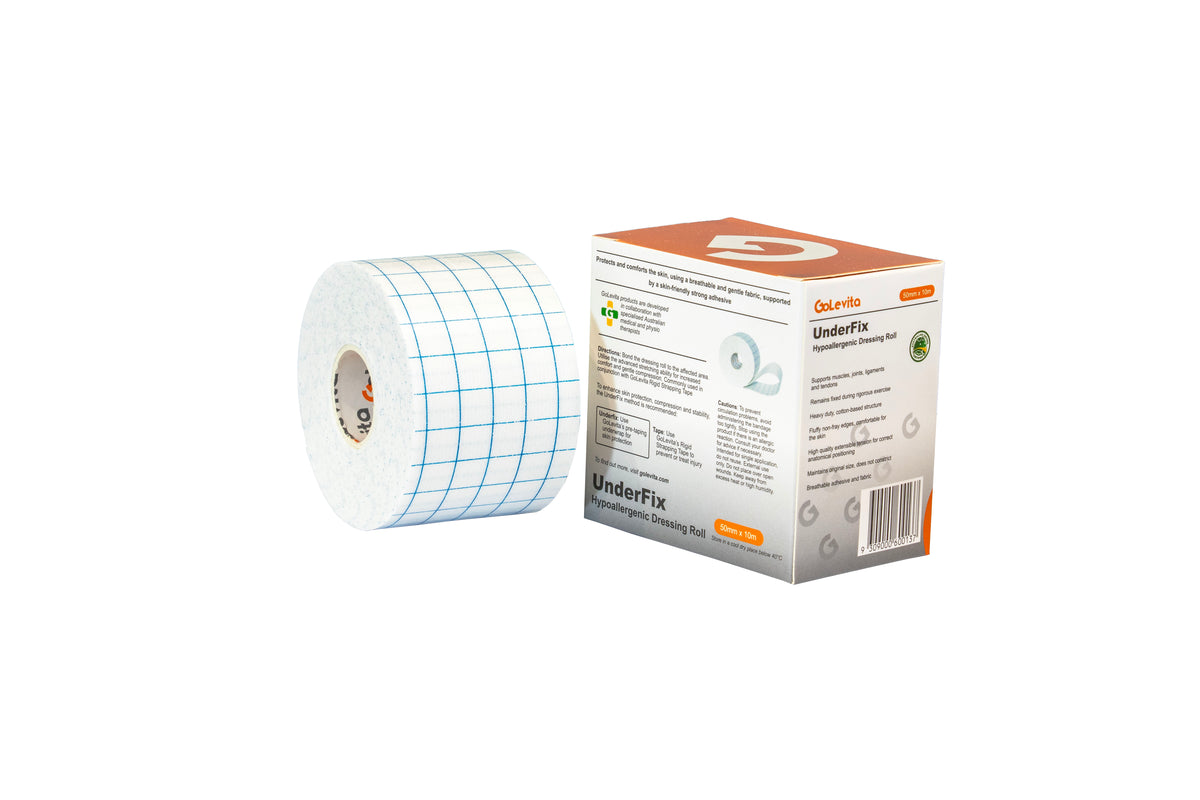 Dressing Roll Hypoallergenic 50mm x 10m | GoLevita UnderFix (PRO-WEAR)