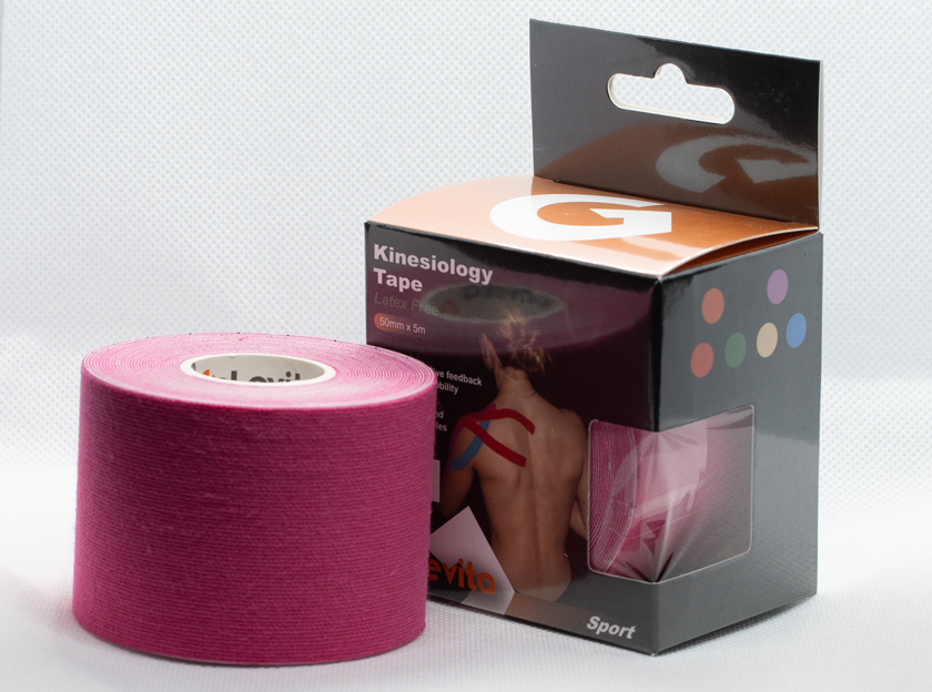 Pink Box Kinesiology Tape Hypoallergenic | GoLevita