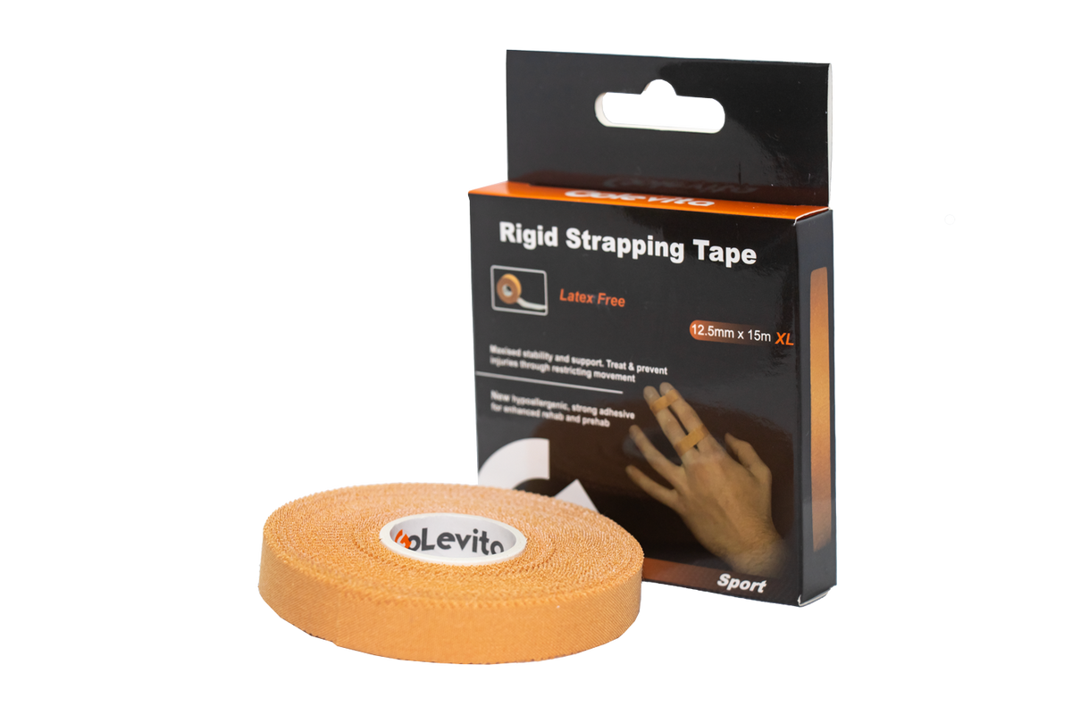 Rigid Strapping Tape Hypoallergenic 12.5mm x 15m | GoLevita