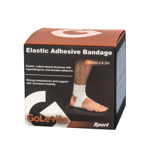 Box of GoLevita Elastic Adhesive Bandage 50mm x 4.5m