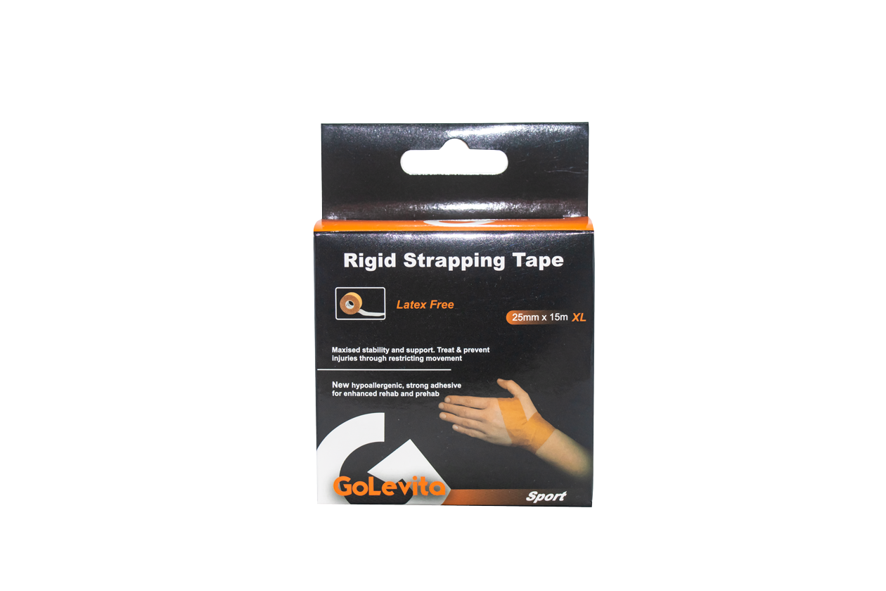 Rigid Strapping Tape Hypoallergenic 25mm x 15m | GoLevita