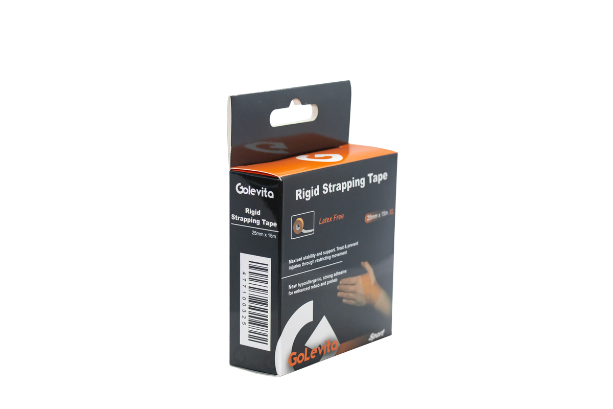 Rigid Strapping Tape Hypoallergenic 25mm x 15m | GoLevita
