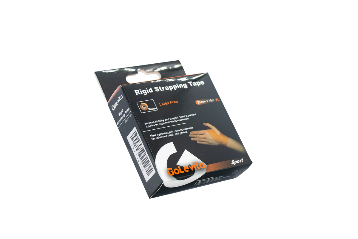 Rigid Strapping Tape Hypoallergenic 25mm x 15m | GoLevita